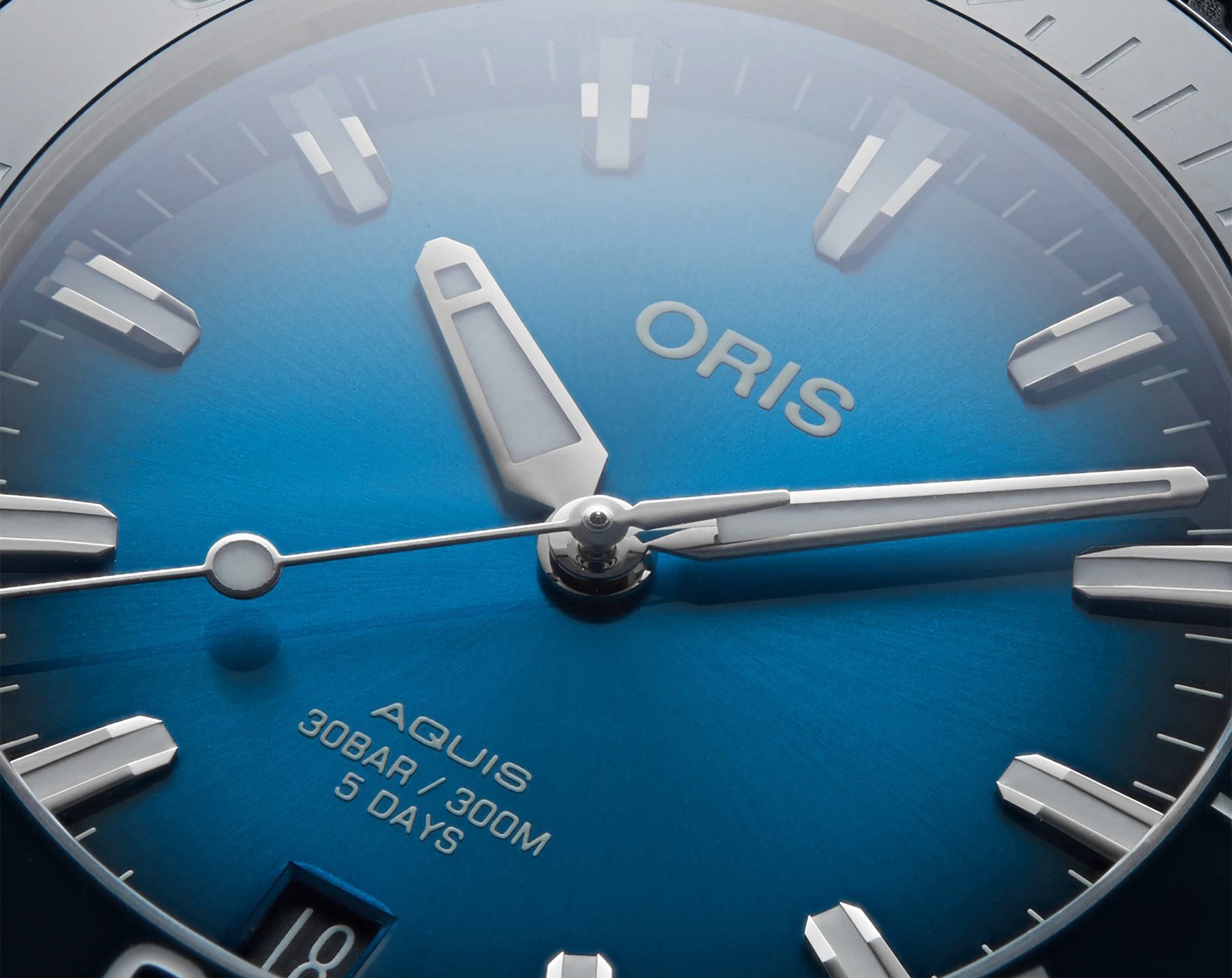 Oris Aquis Aquis Date Calibre 400 Blue Dial 41.5 mm Automatic Watch For Men - 6