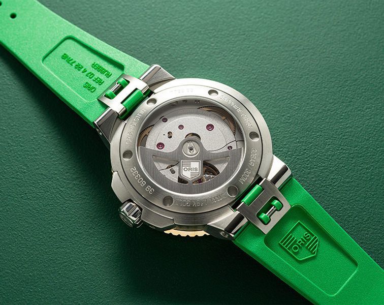 Oris Aquis Aquis Date Calibre 400 Green Dial 41.5 mm Automatic Watch For Men - 3