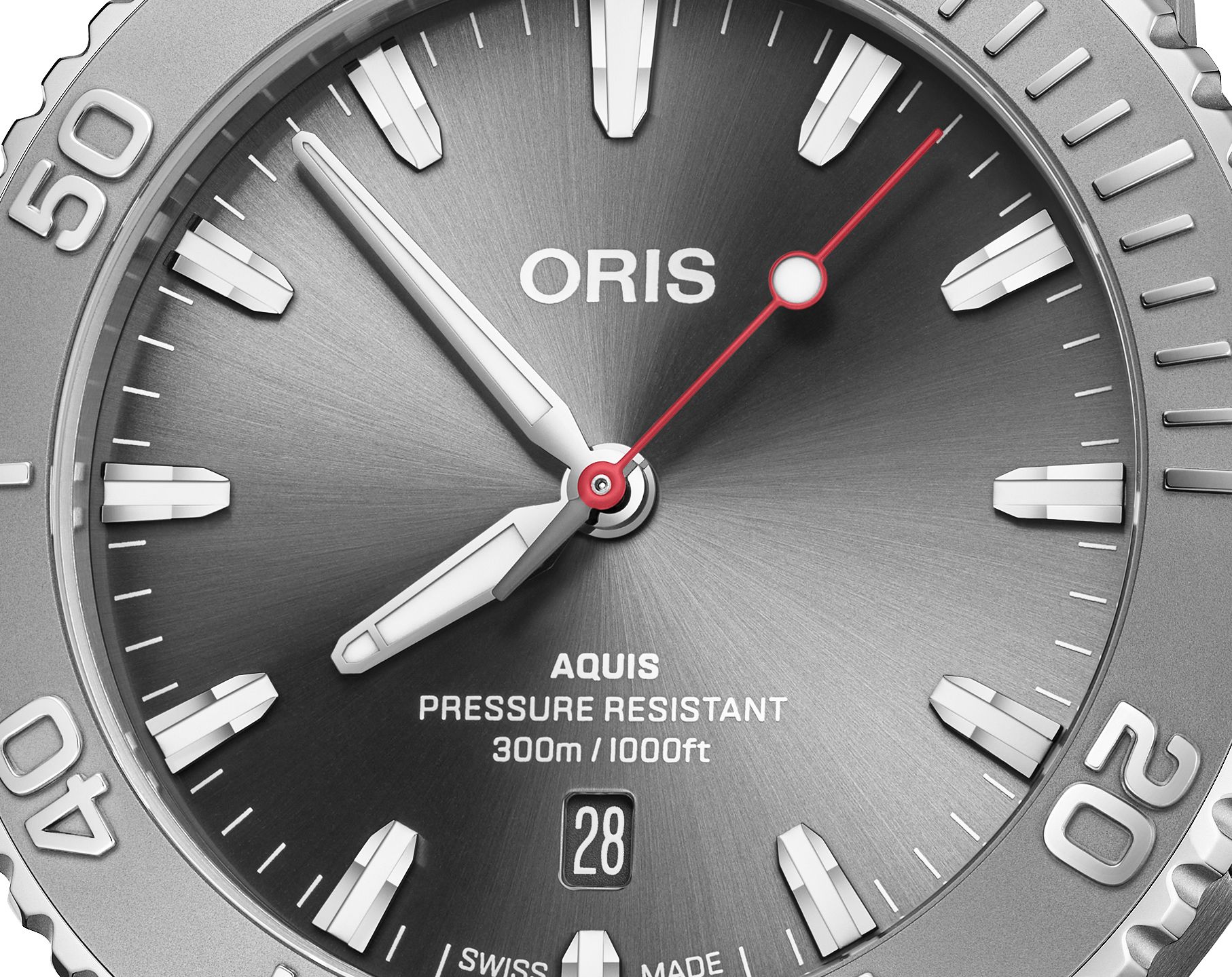 Oris Aquis 01 733 7789用シルバーベルト 23mm Oris Aquis 01 733 7789用シルバーベルト 23mm Oris Aquis 01