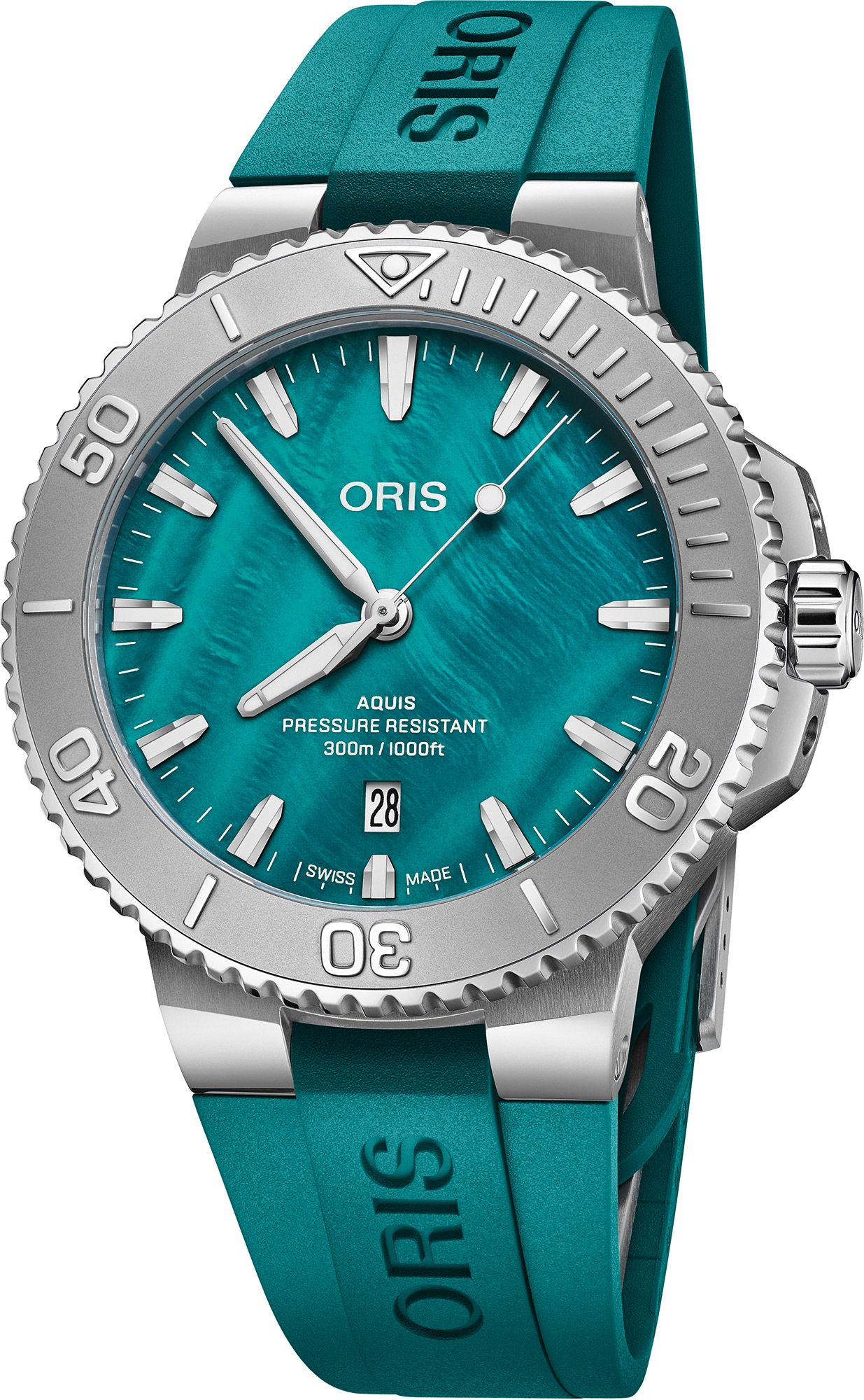 Oris Aquis Automatic Watch 01 733 7789 4187-SET