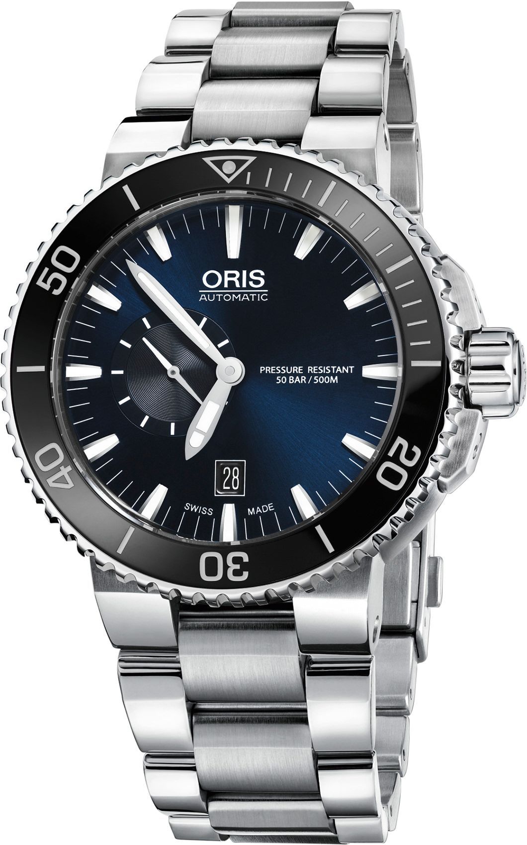 Oris Diving  Blue Dial 46 mm Automatic Watch For Men - 1
