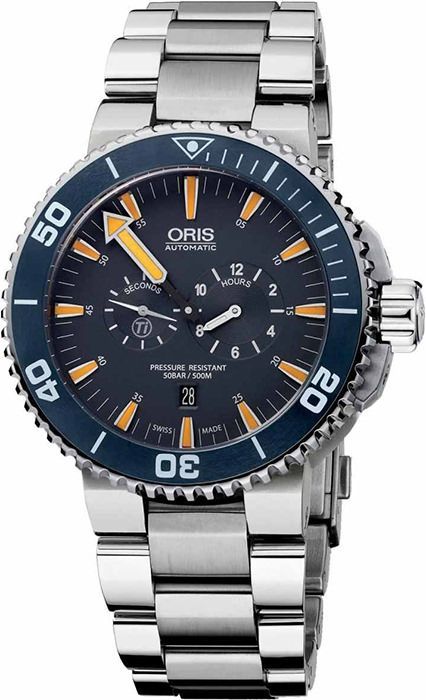 Oris Diving Tubbataha Limited Edition Blue Dial 46 mm Automatic Watch For Men - 1