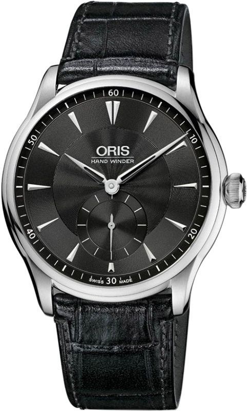 Oris Culture Artelier Black Dial 40 mm Manual Winding Watch For Men - 1