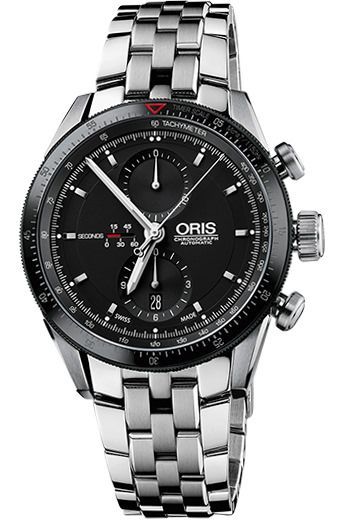Oris GT Chronograph 44 mm Watch in Black Dial For Men - 1