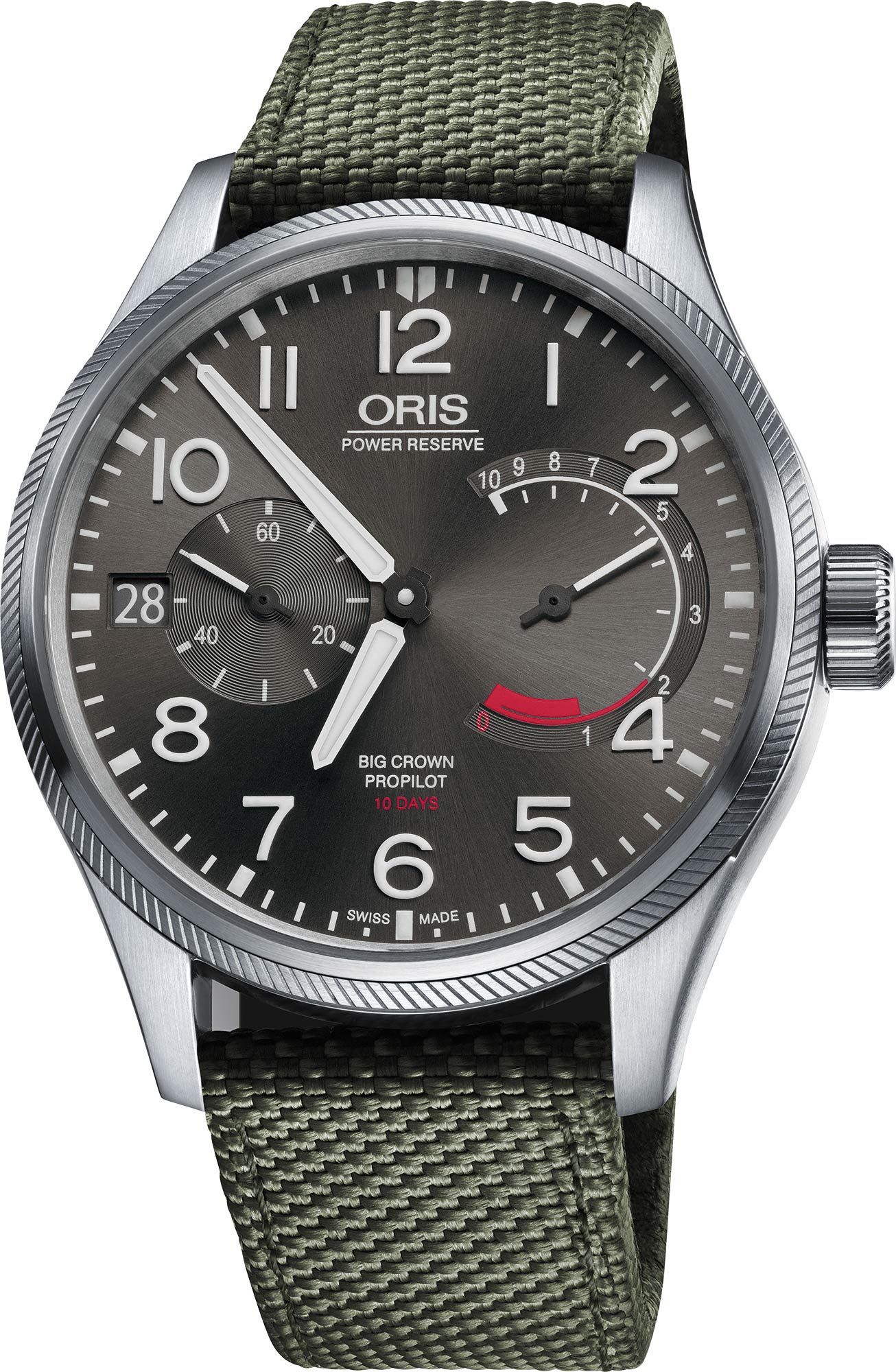 Oris Big Crown Calibre 111 44 mm Watch in Anthracite Dial For Men - 1