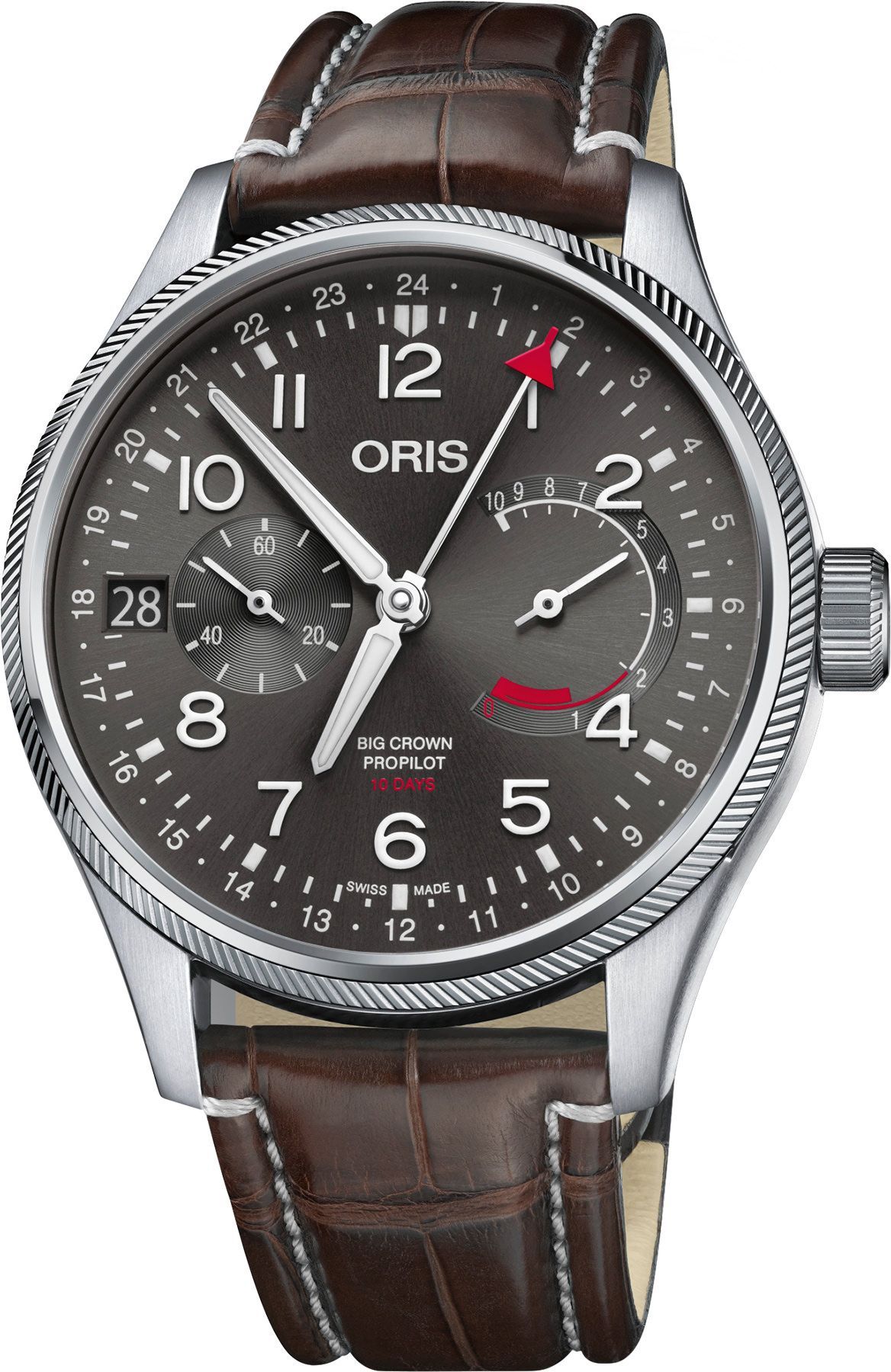 Oris Aviation Big Crown Calibre 114 Grey Dial 44 mm Manual Winding Watch For Men - 1