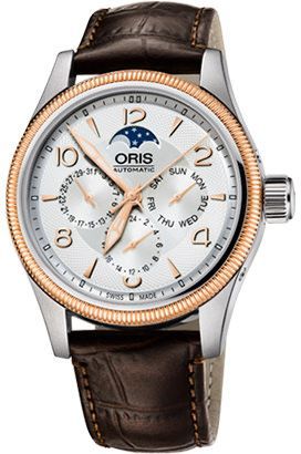 Oris Aviation  Silver Dial 40 mm Automatic Watch For Men - 1