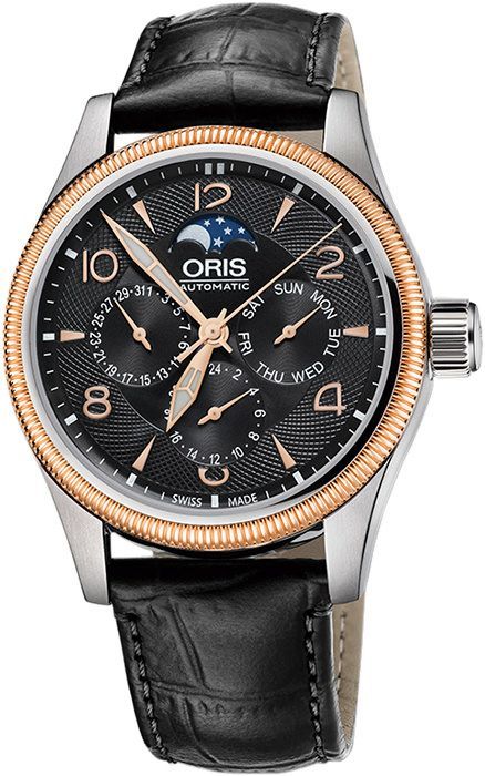 Oris Big Crown 40 mm Watch in Black Dial For Men - 1