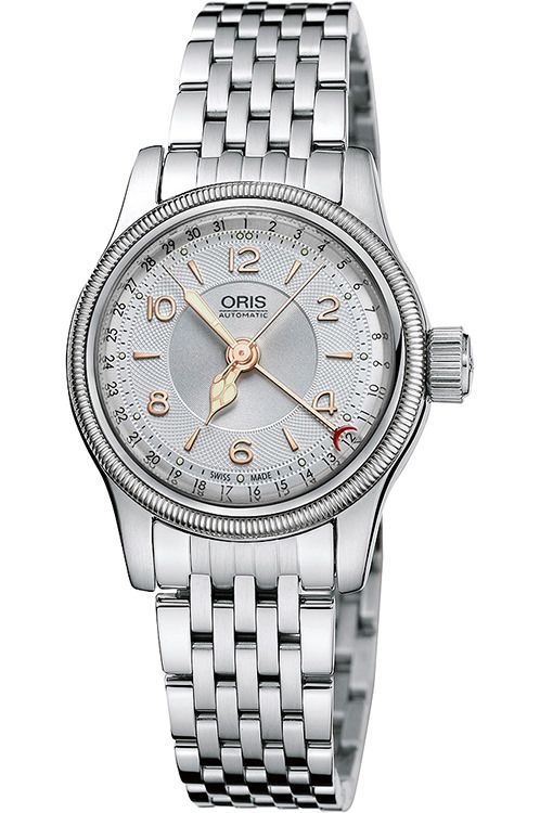 Oris Aviation  Silver Dial 29 mm Automatic Watch For Women - 1