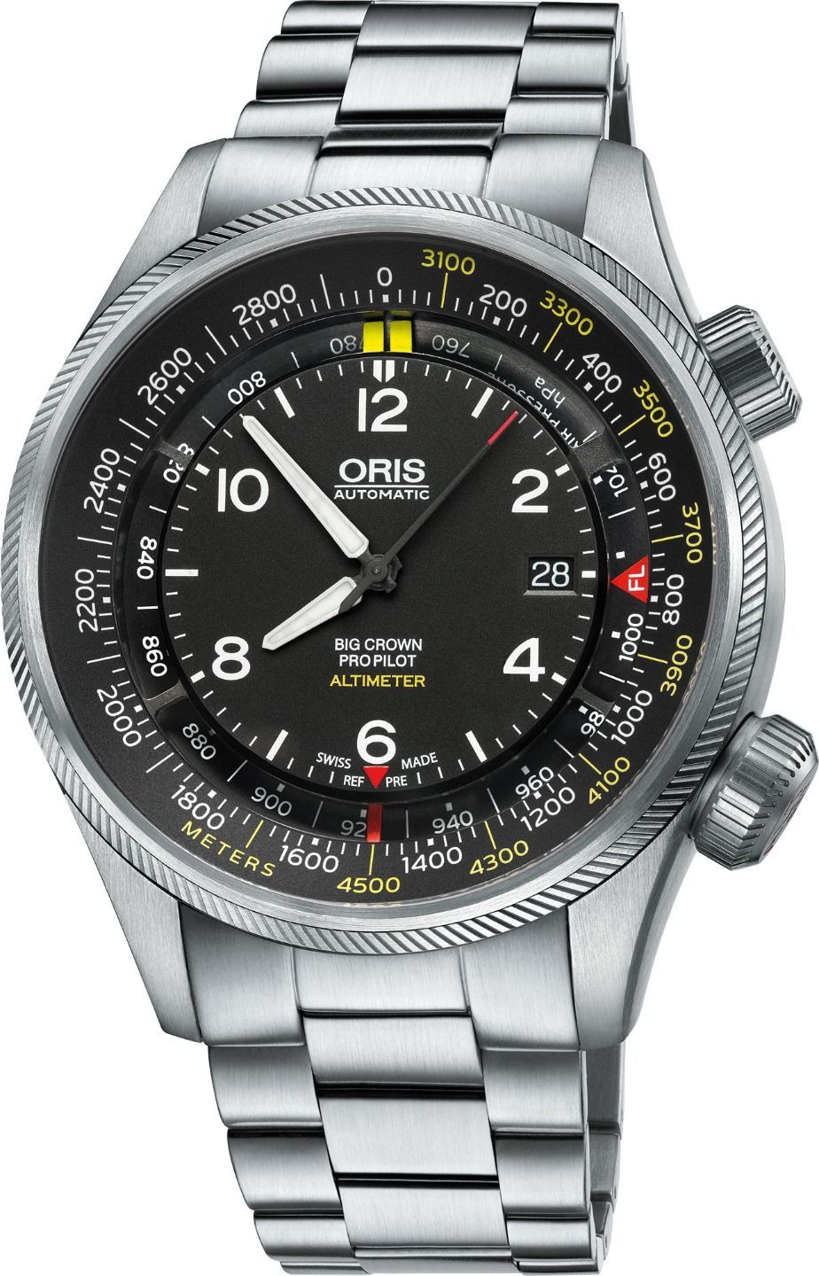 Oris Big Crown Pro Pilot 47 mm Watch in Black Dial For Men - 1