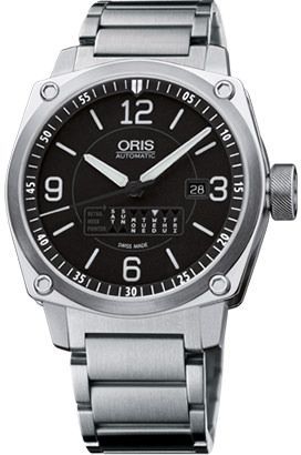 Oris  42.7 mm Watch in Black Dial For Men - 1