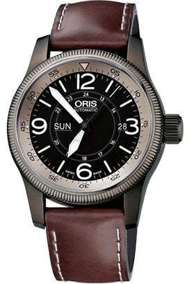 Oris Aviation  Black Dial 44 mm Automatic Watch For Men - 1