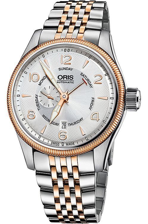 Oris Aviation  Silver Dial 44 mm Automatic Watch For Men - 1