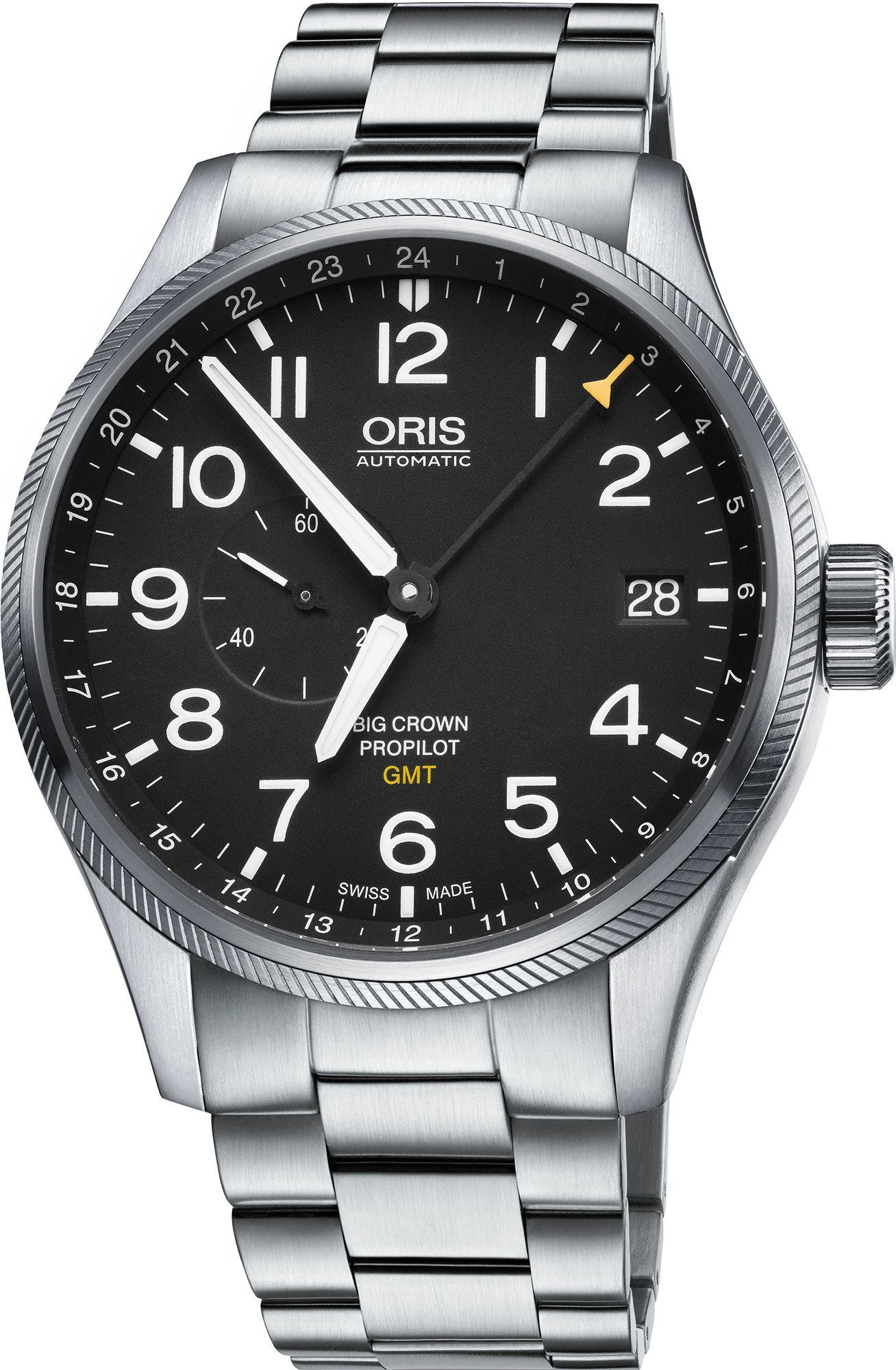 Oris Aviation Big Crown Pro Pilot Black Dial 45 mm Automatic Watch For Men - 1