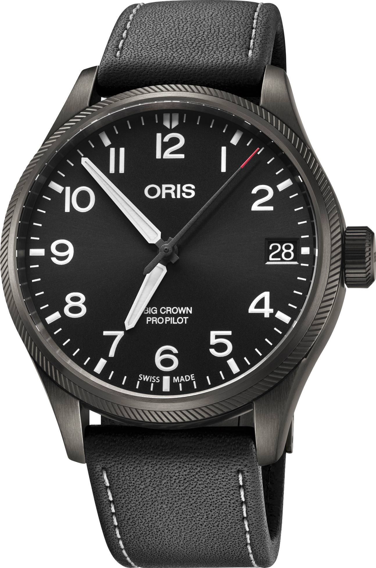 Oris Aviation  Black Dial 41 mm Automatic Watch For Men - 1