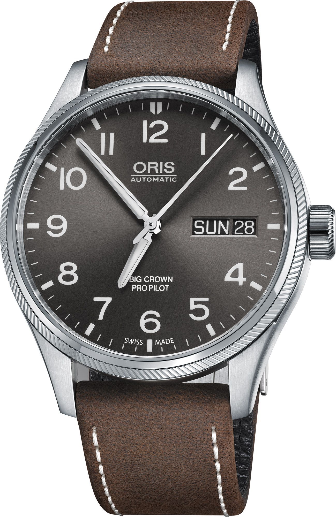 Oris Aviation Big Crown Pro Pilot Grey Dial 45 mm Automatic Watch For Men - 1