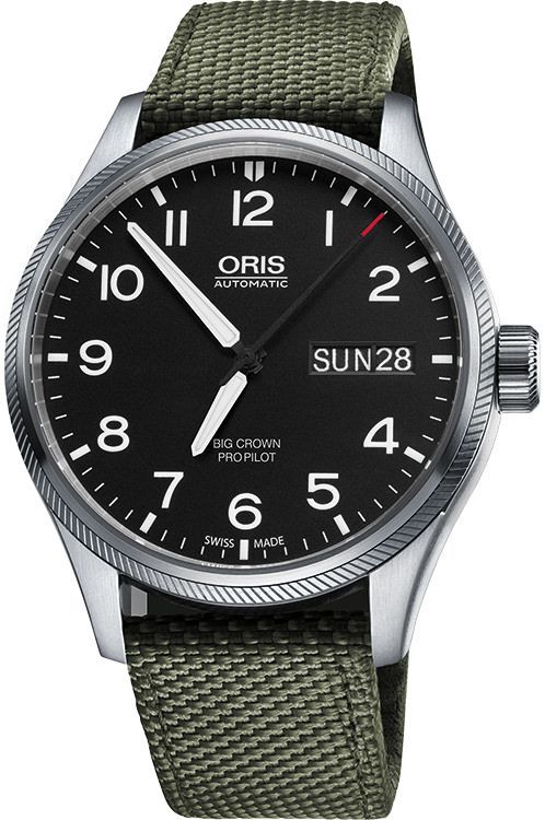 Oris Big Crown Pro Pilot 45 mm Watch in Black Dial