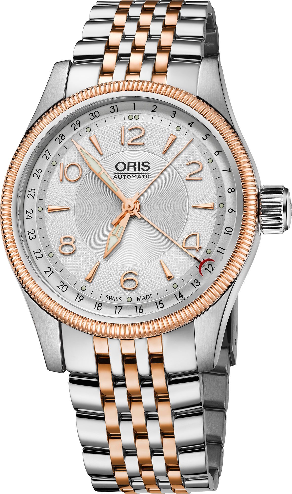 Oris Big Crown Big Crown Pointer Date Grey Dial 40 mm Automatic Watch For Men - 1