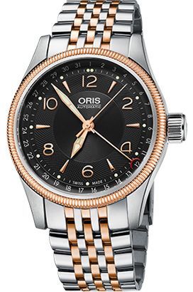 Oris  40 mm Watch in Black Dial For Men - 1