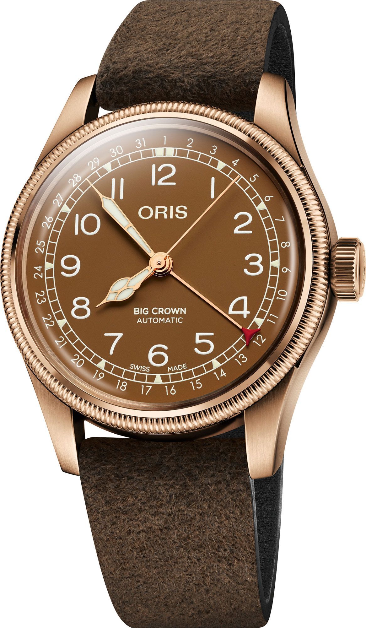 Oris Big Crown Big Crown Bronze Pointer Date Brown Dial 40 mm Automatic Watch For Men - 1