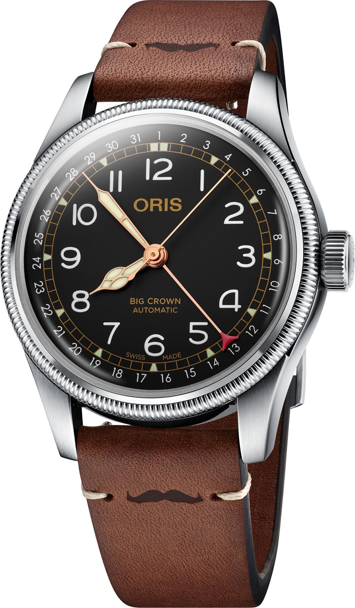 Oris Aviation Big Crown Black Dial 40 mm Automatic Watch For Men - 1