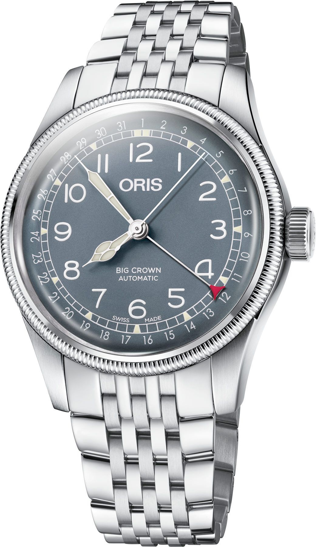 Oris Big Crown Pointer Date 40 mm Watch in Blue Dial For Men - 1