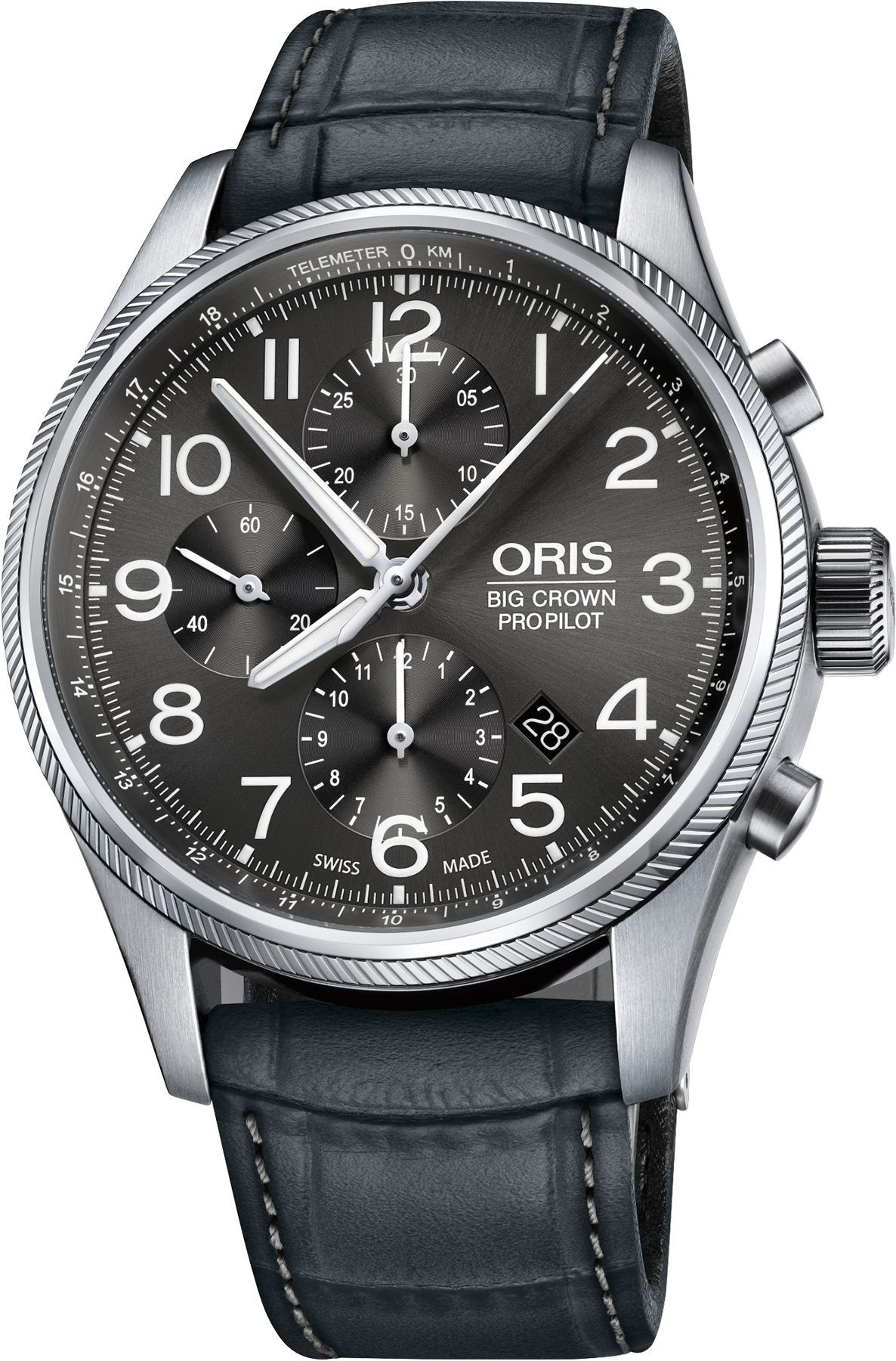 Oris Big Crown Pro Pilot 44 mm Watch in Grey Dial For Men - 1