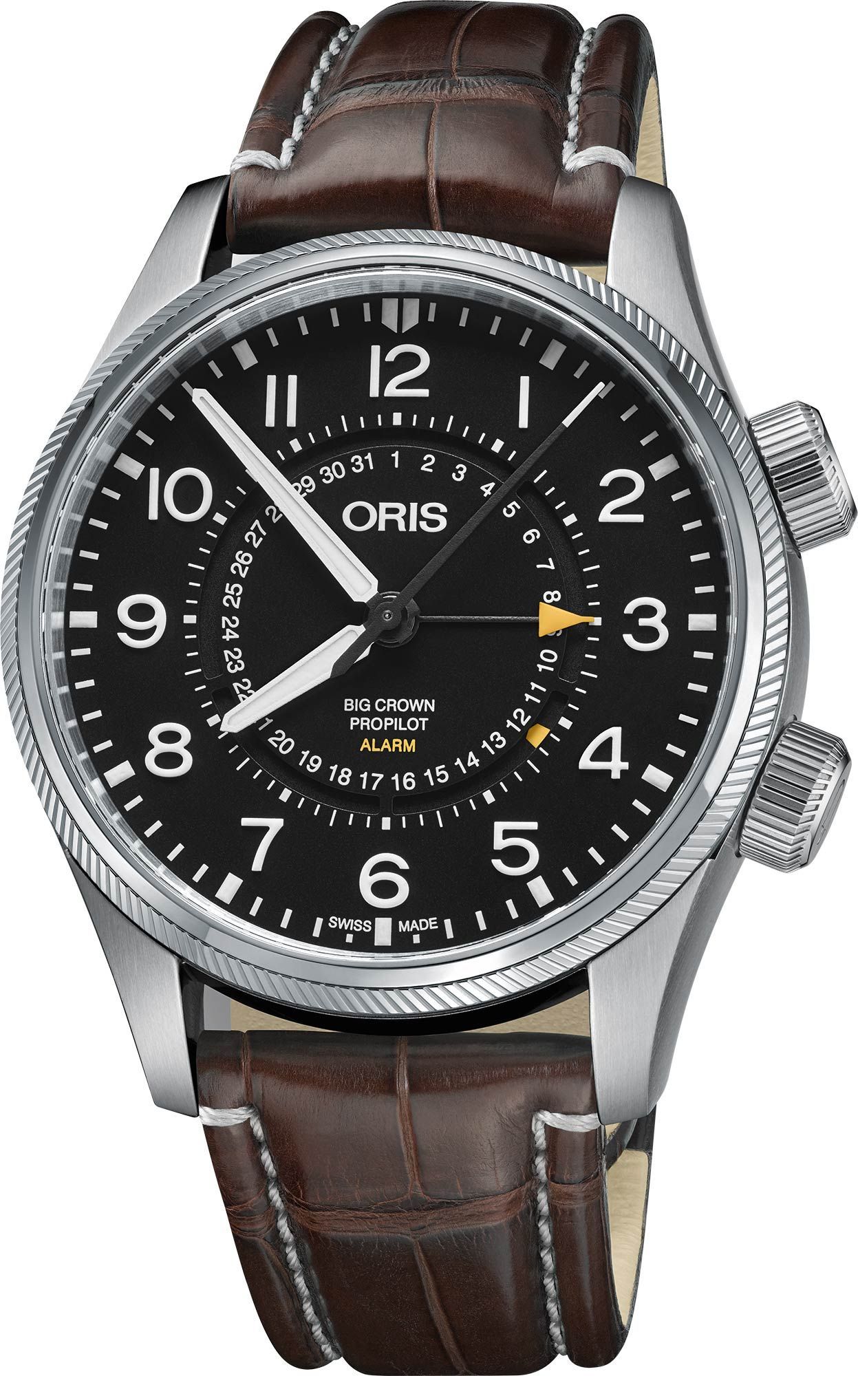 Oris Big Crown ProPilot Alarm Limited Edition 44 mm Watch in Black Dial For Men - 1