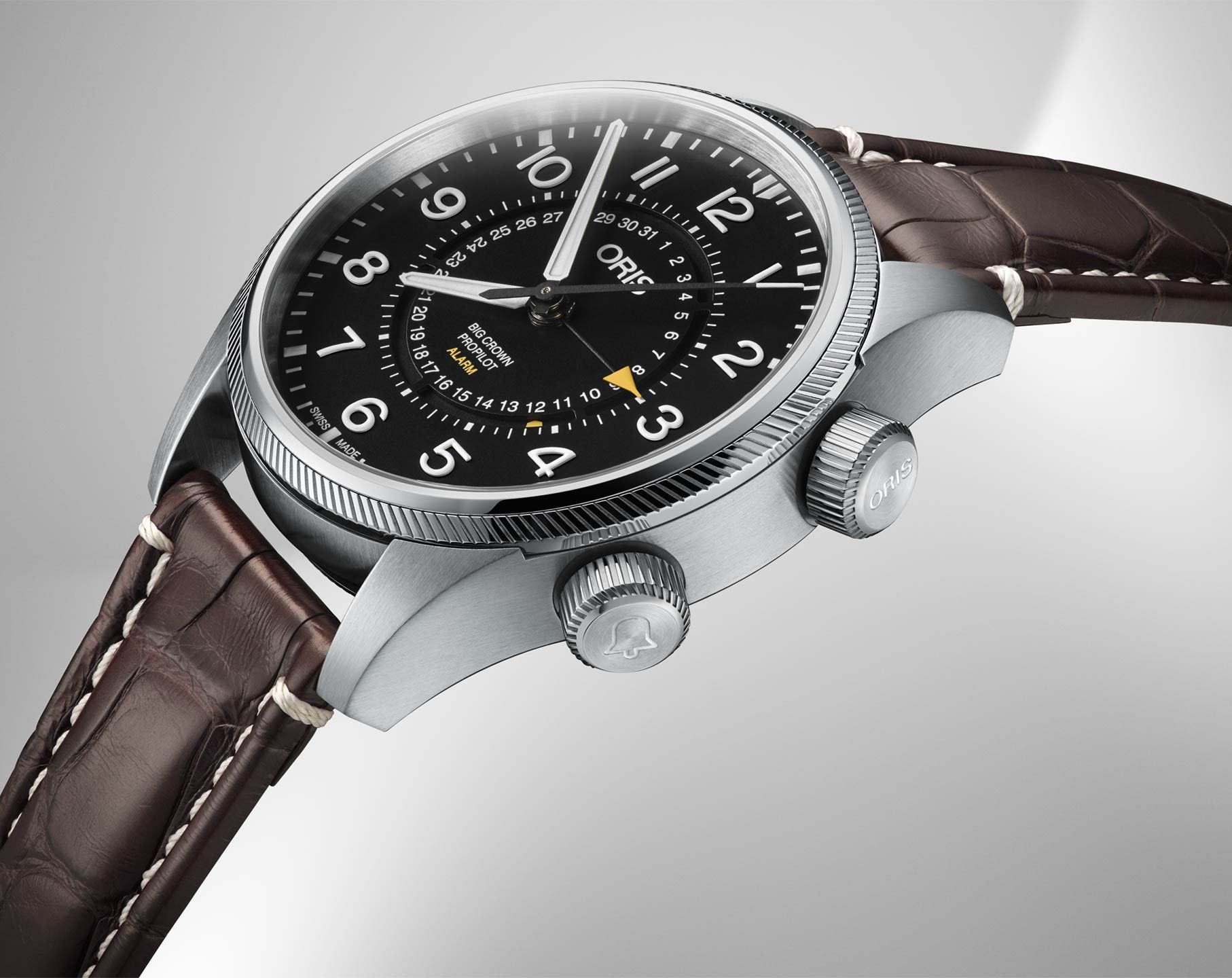 Oris Big Crown ProPilot Alarm Limited Edition 44 mm Watch in Black Dial For Men - 5