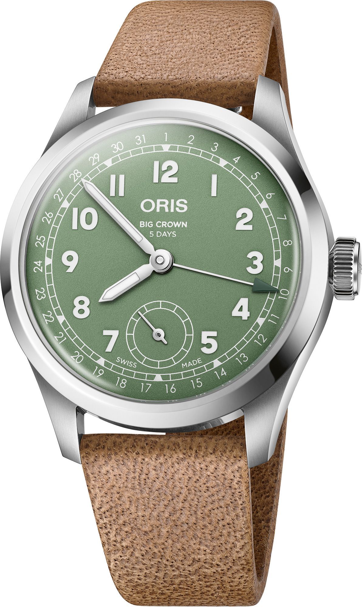 Oris Big Crown The New Big Crown Green Dial 40 mm Automatic Watch For Men - 1