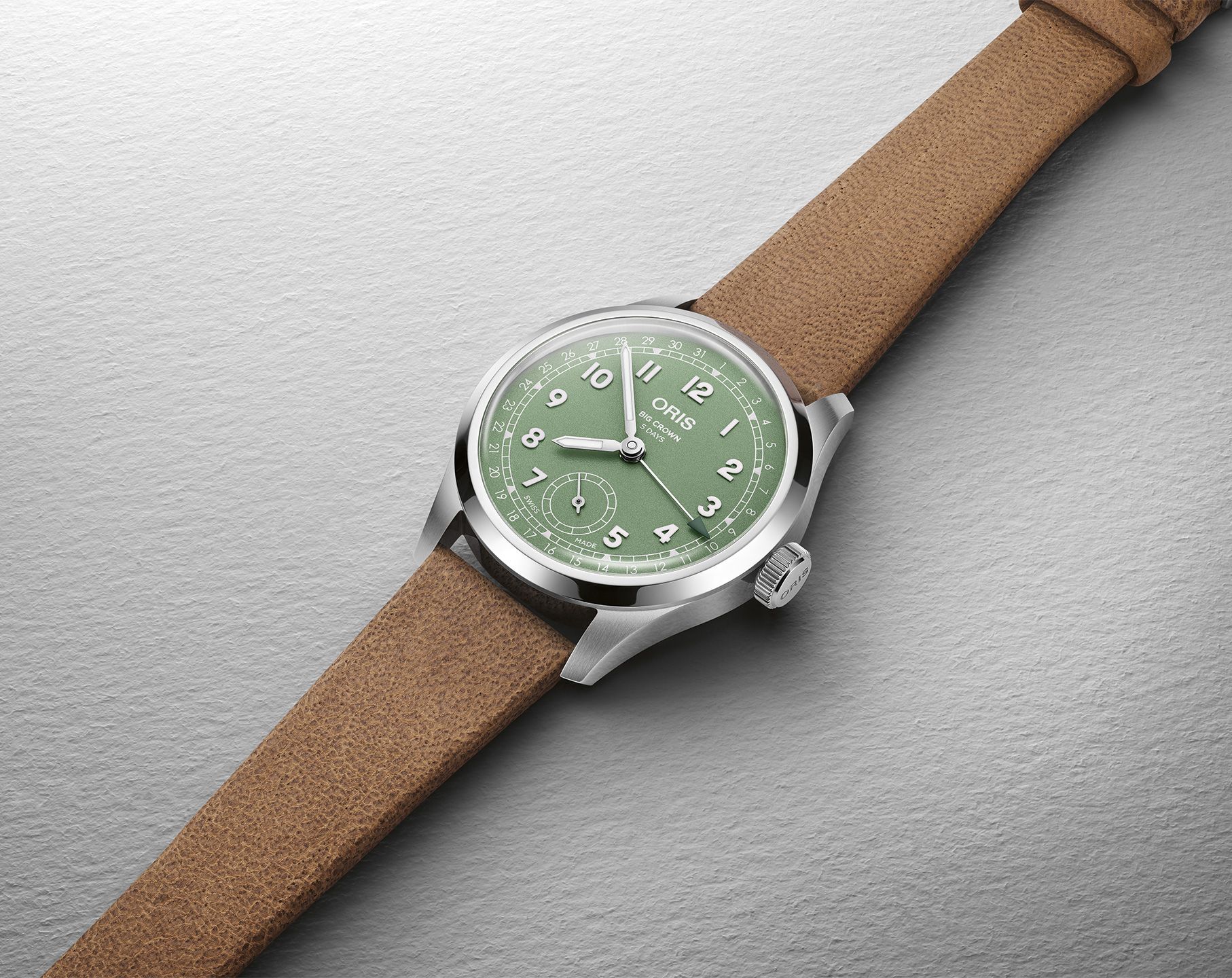 Oris Big Crown The New Big Crown Green Dial 40 mm Automatic Watch For Men - 3