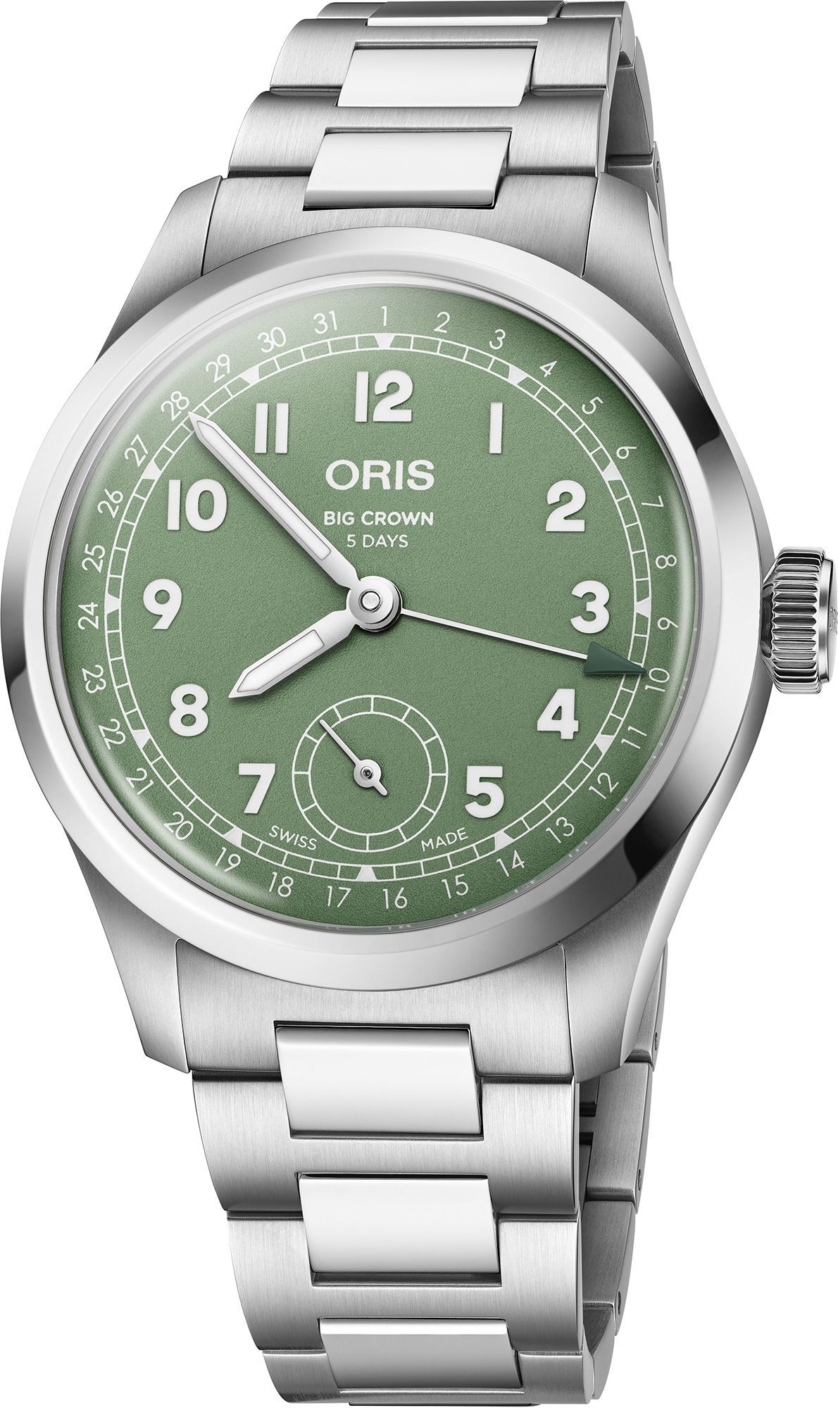 Oris Big Crown The New Big Crown Green Dial 40 mm Automatic Watch For Men - 1