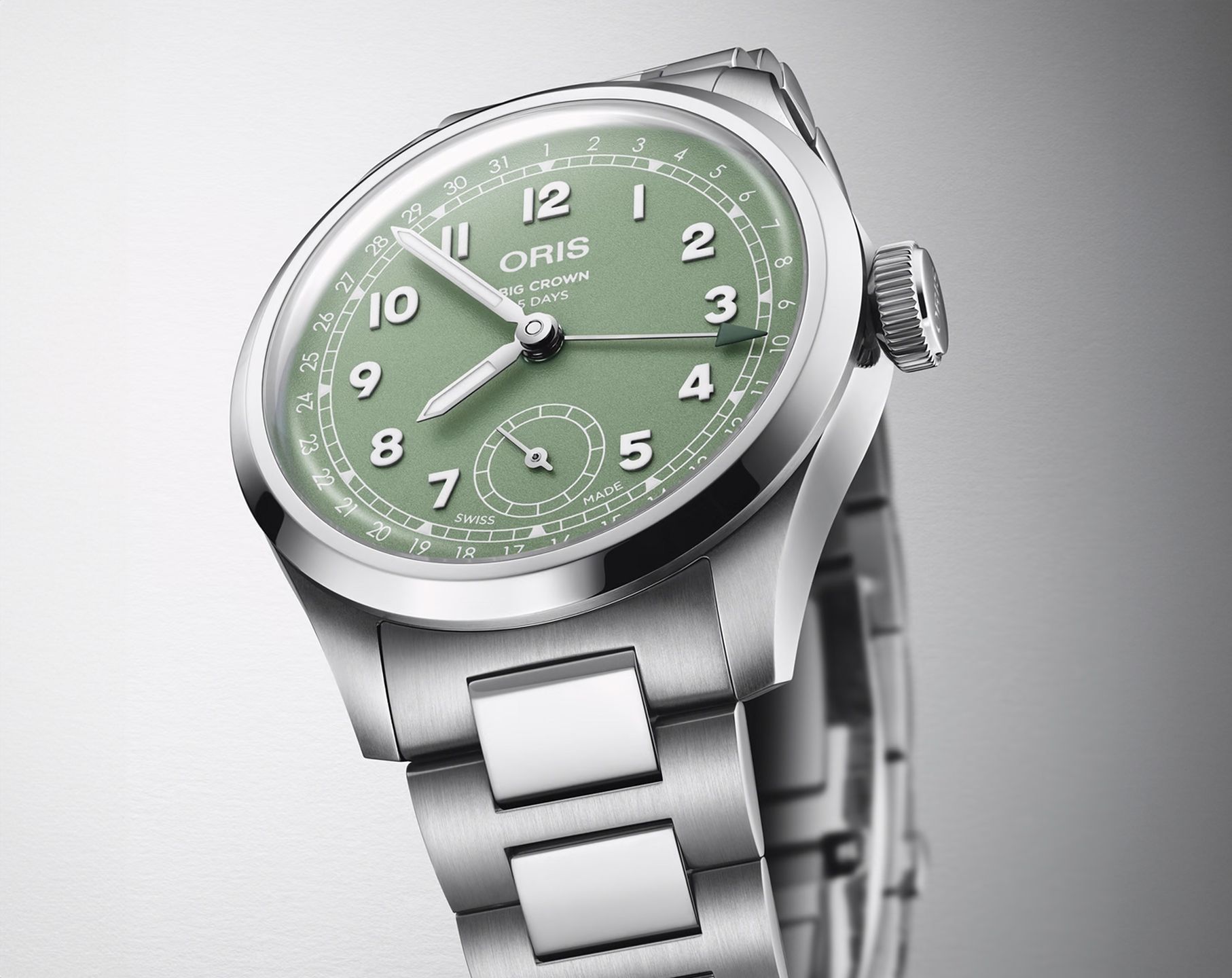 Oris Big Crown The New Big Crown Green Dial 40 mm Automatic Watch For Men - 7