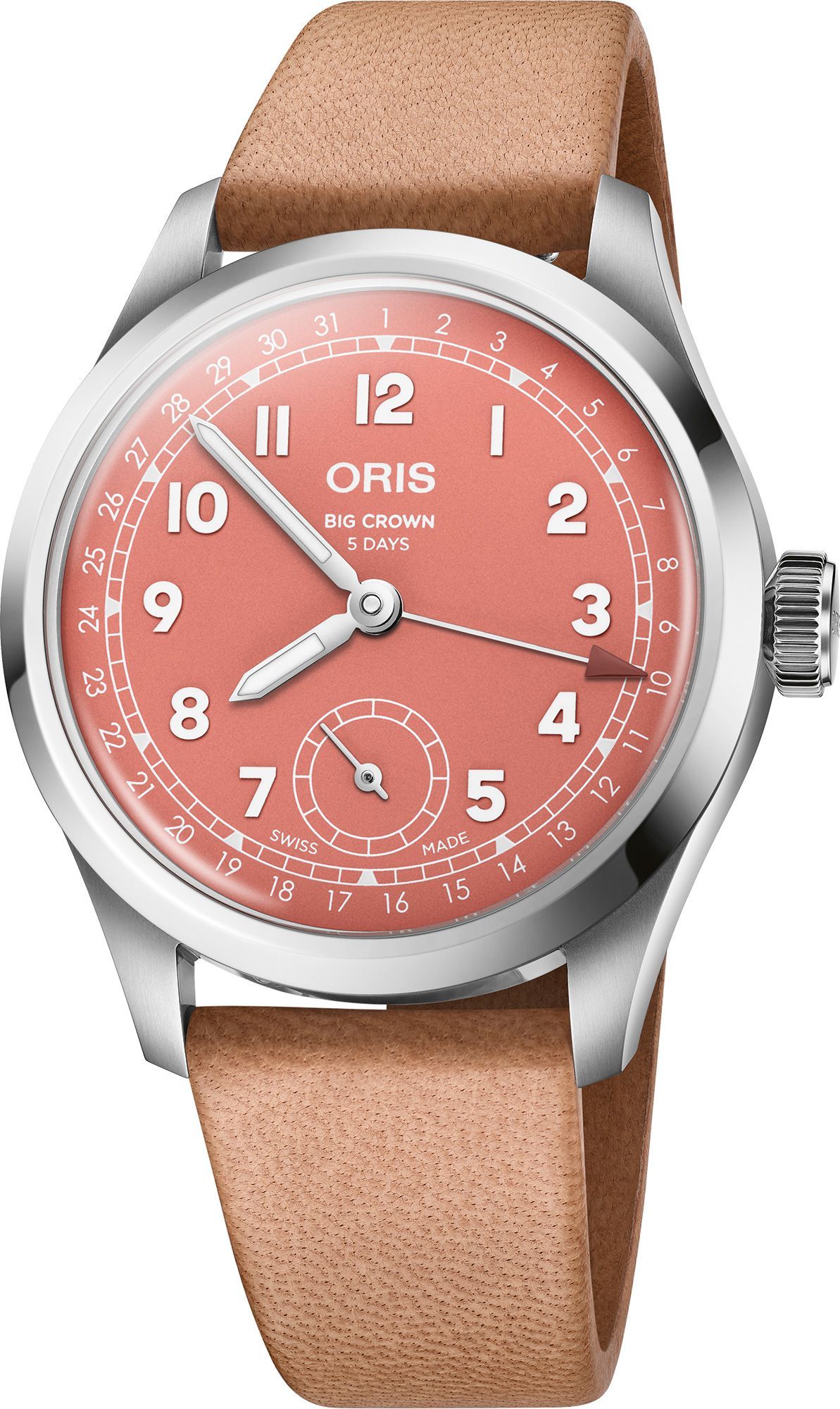 Oris Big Crown The New Big Crown Red Dial 40 mm Automatic Watch For Men - 1