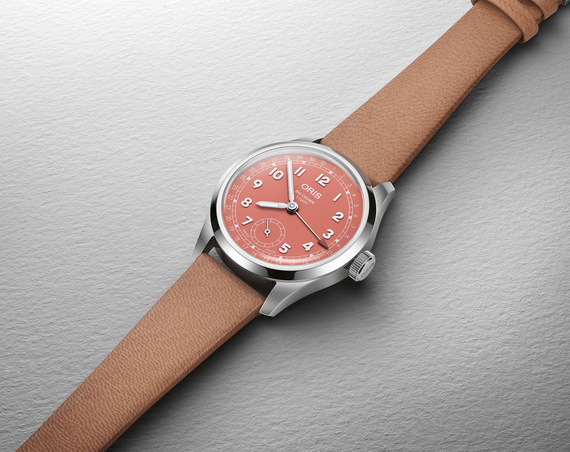 Oris Big Crown The New Big Crown Red Dial 40 mm Automatic Watch For Men - 3
