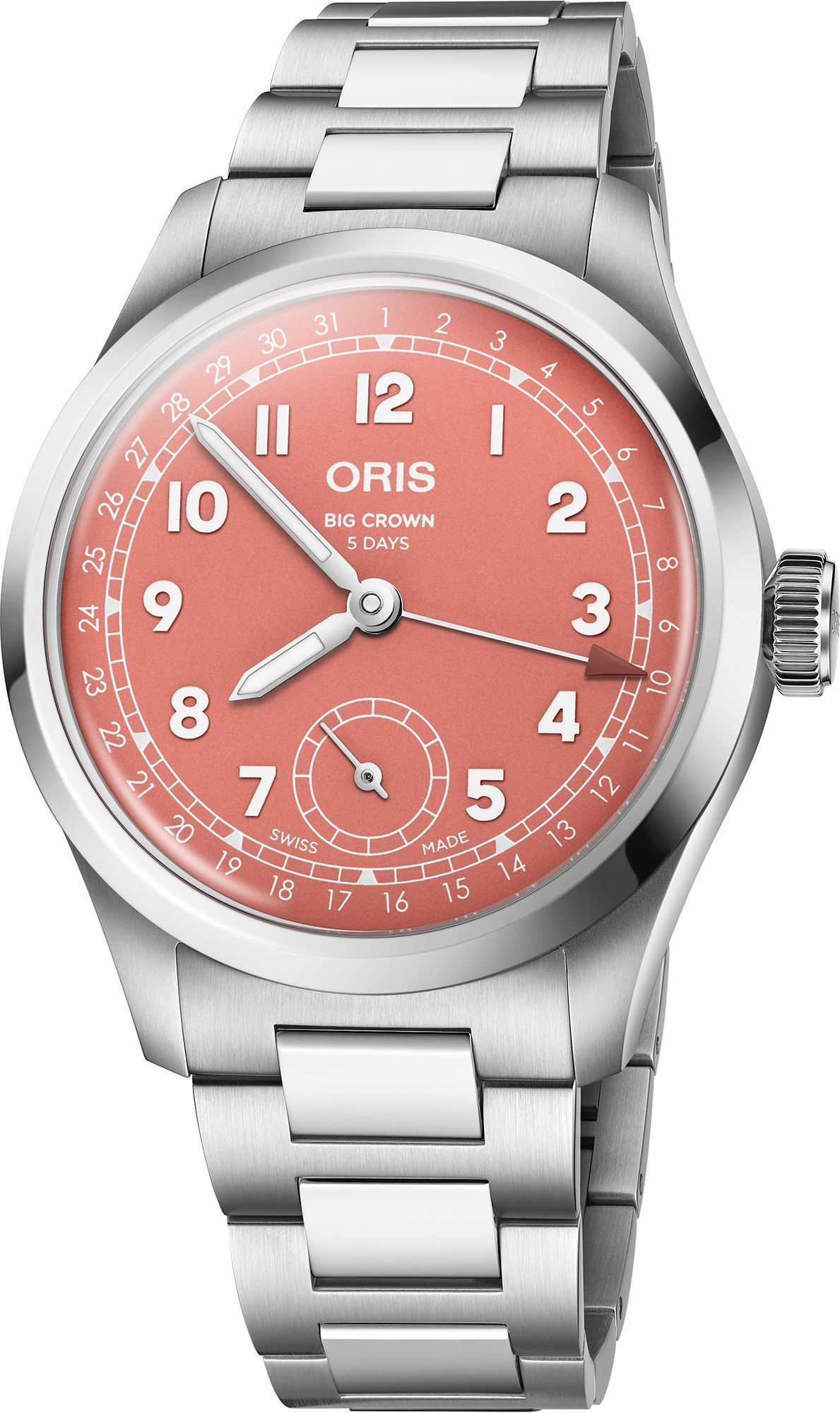 Oris Big Crown The New Big Crown Red Dial 40 mm Automatic Watch For Men - 1