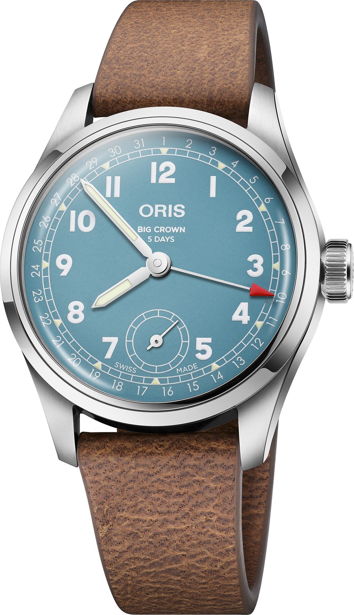 Oris Big Crown Big Crown Calibre 473 Blue Dial 38 mm Manual Winding Watch For Men - 1