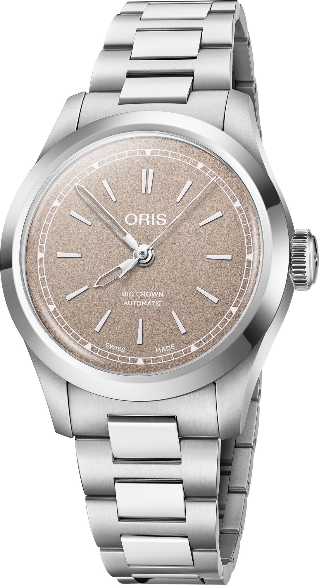 Oris Big Crown The New Big Crown Brown Dial 34 mm Automatic Watch For Women - 1