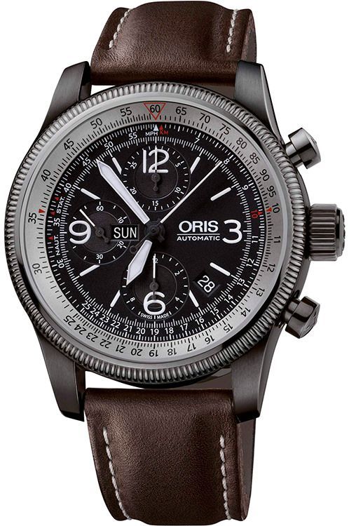 Oris Big Crown 46 mm Watch in Black Dial