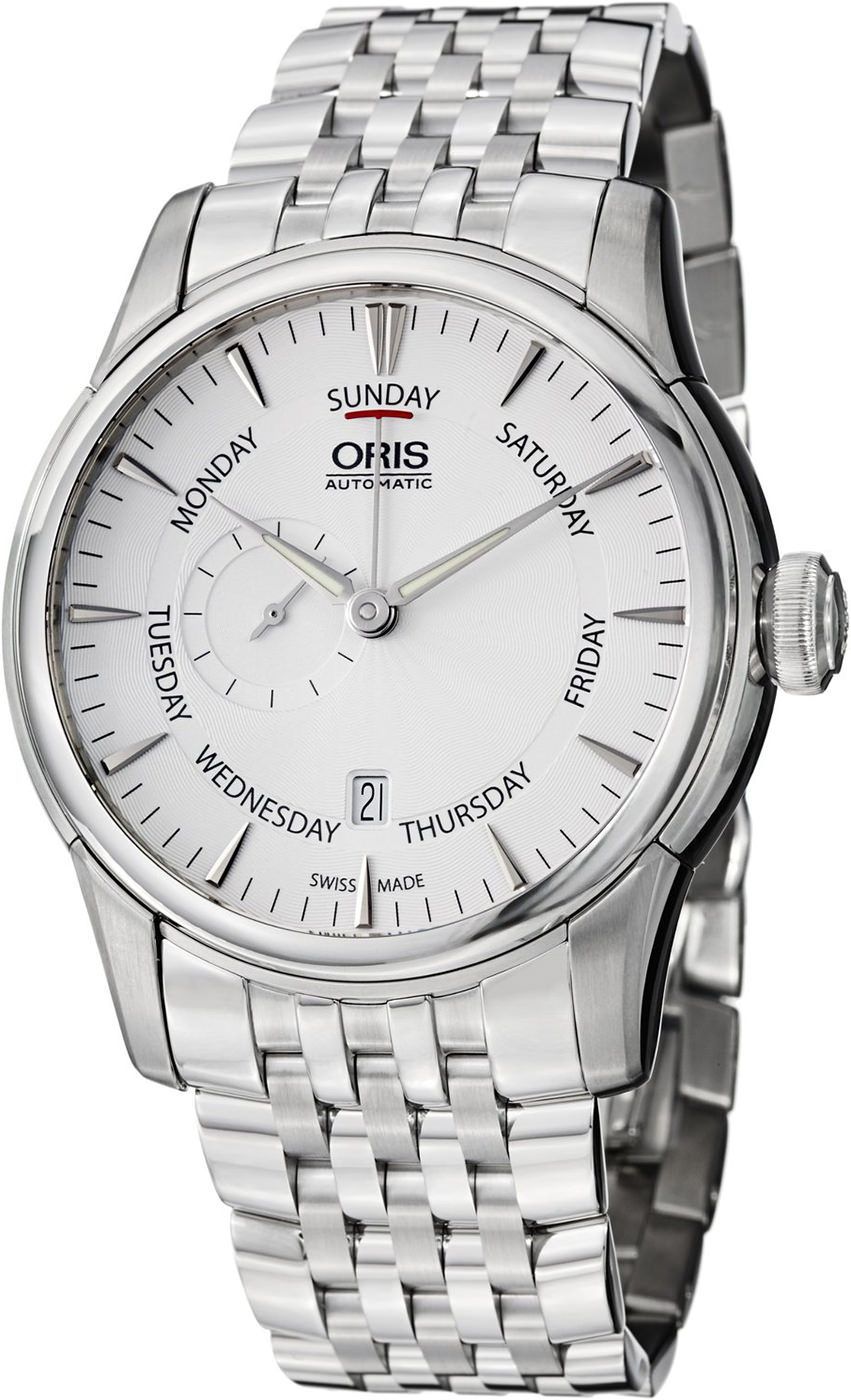 Oris Artelier 44 mm Watch in Silver Dial For Men - 1