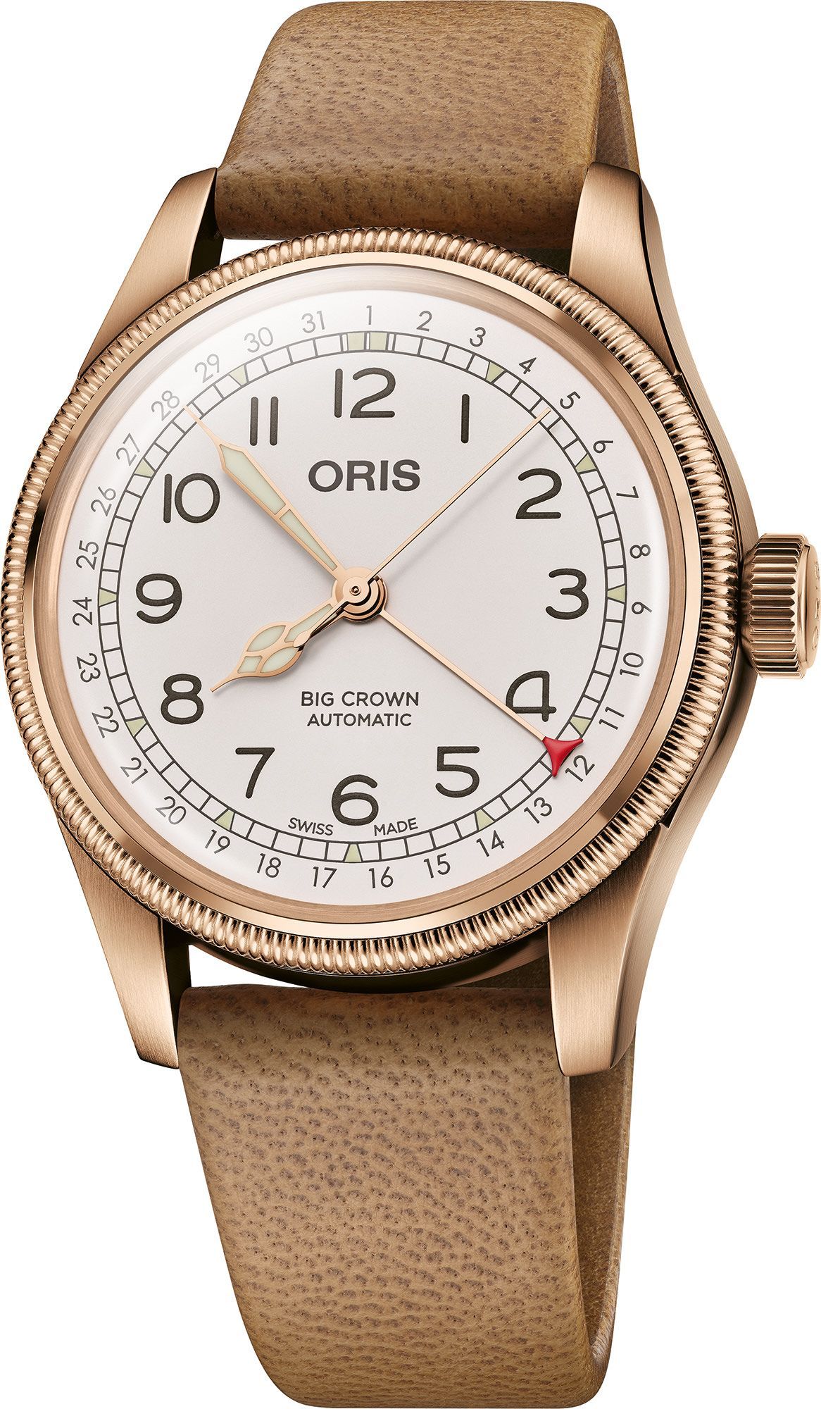 Oris Big Crown Father Time Limited Edition White Dial 40 mm Automatic Watch For Men - 1