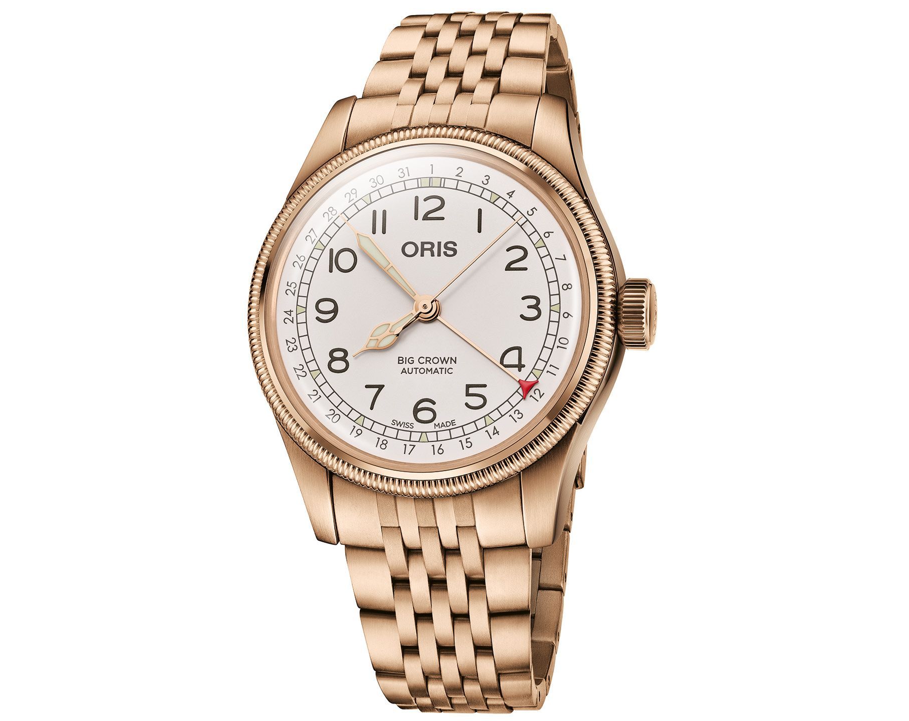Oris Big Crown Father Time Limited Edition White Dial 40 mm Automatic Watch For Men - 2