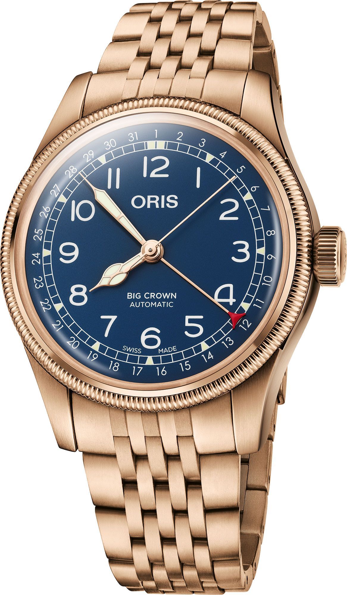 Oris Big Crown Big Crown Bronze Pointer Date Blue Dial 40 mm Automatic Watch For Men - 1
