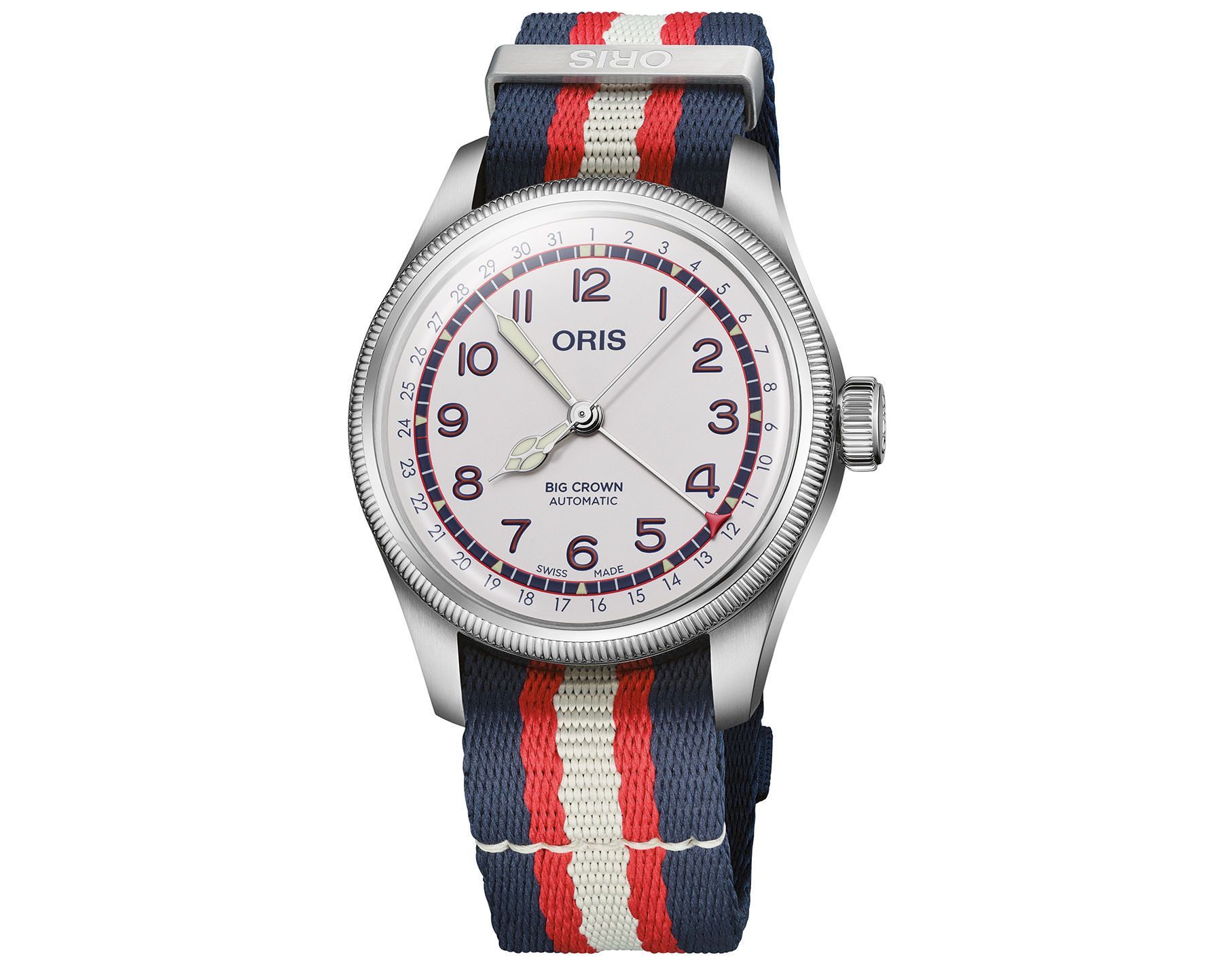 Oris Big Crown Hank Aaron Limited Edition White Dial 40 mm Automatic Watch For Unisex - 2