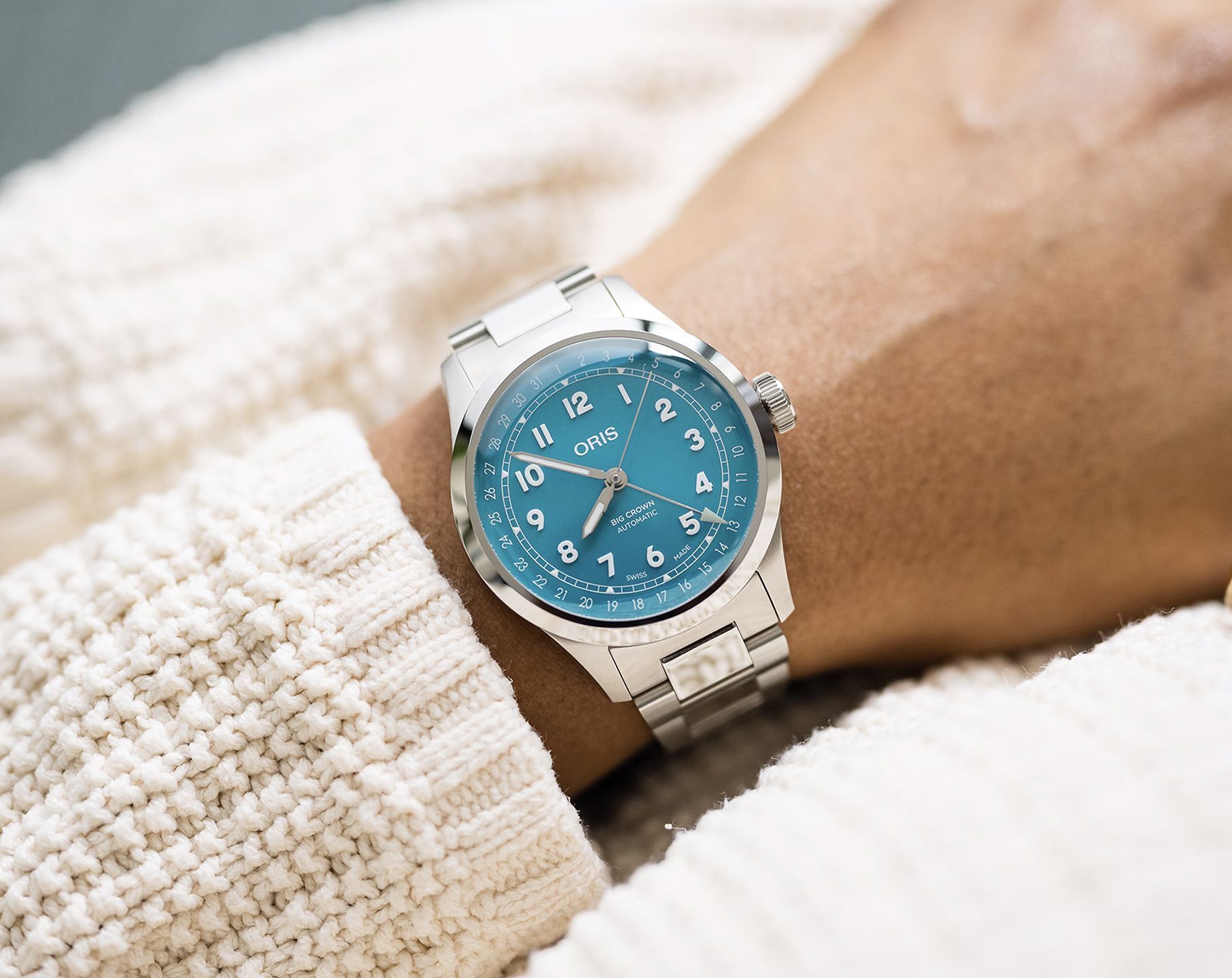 Oris Big Crown The New Big Crown Blue Dial 40 mm Automatic Watch For Men - 5