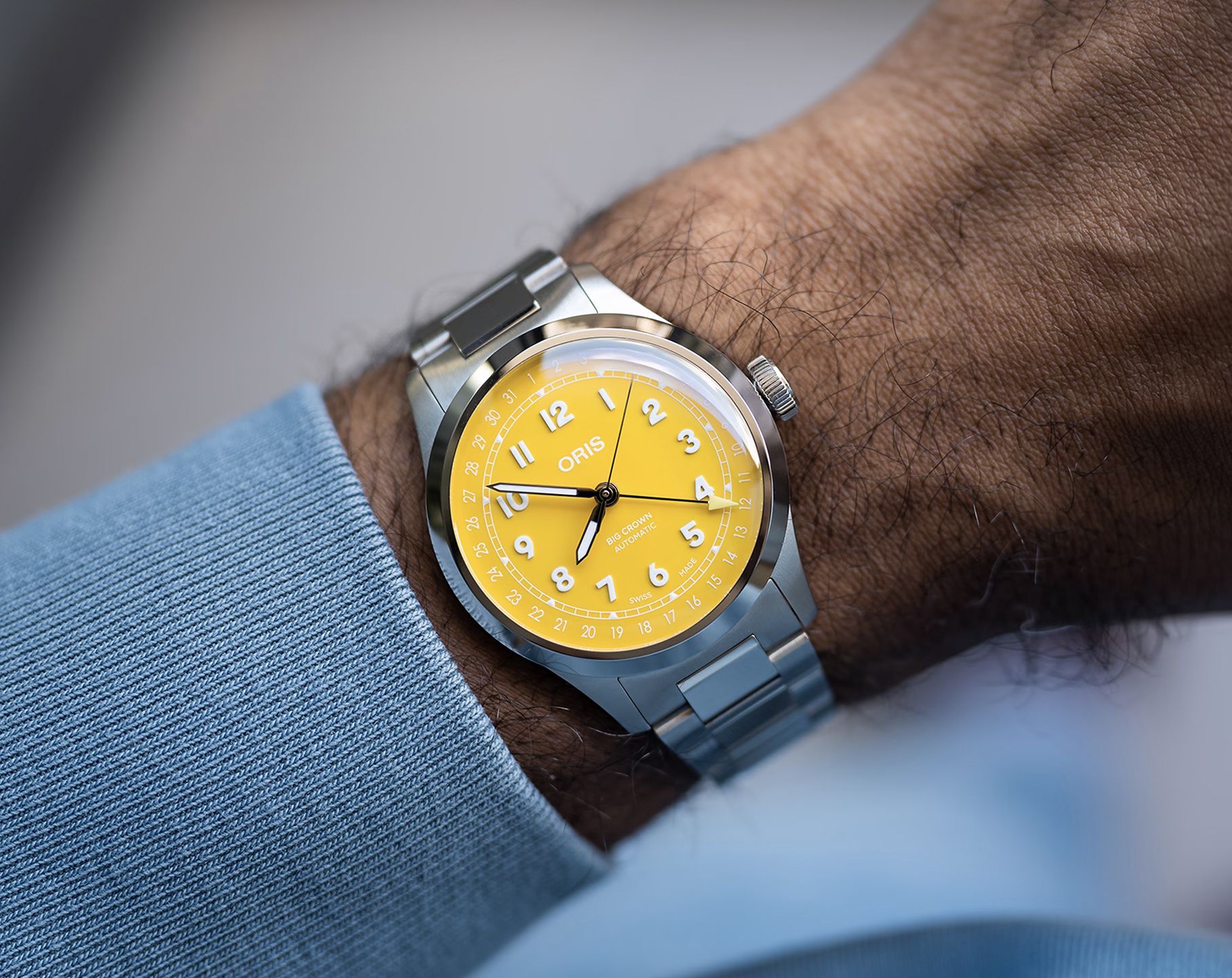 Oris Big Crown The New Big Crown Yellow Gold Dial 40 mm Automatic Watch For Men - 4