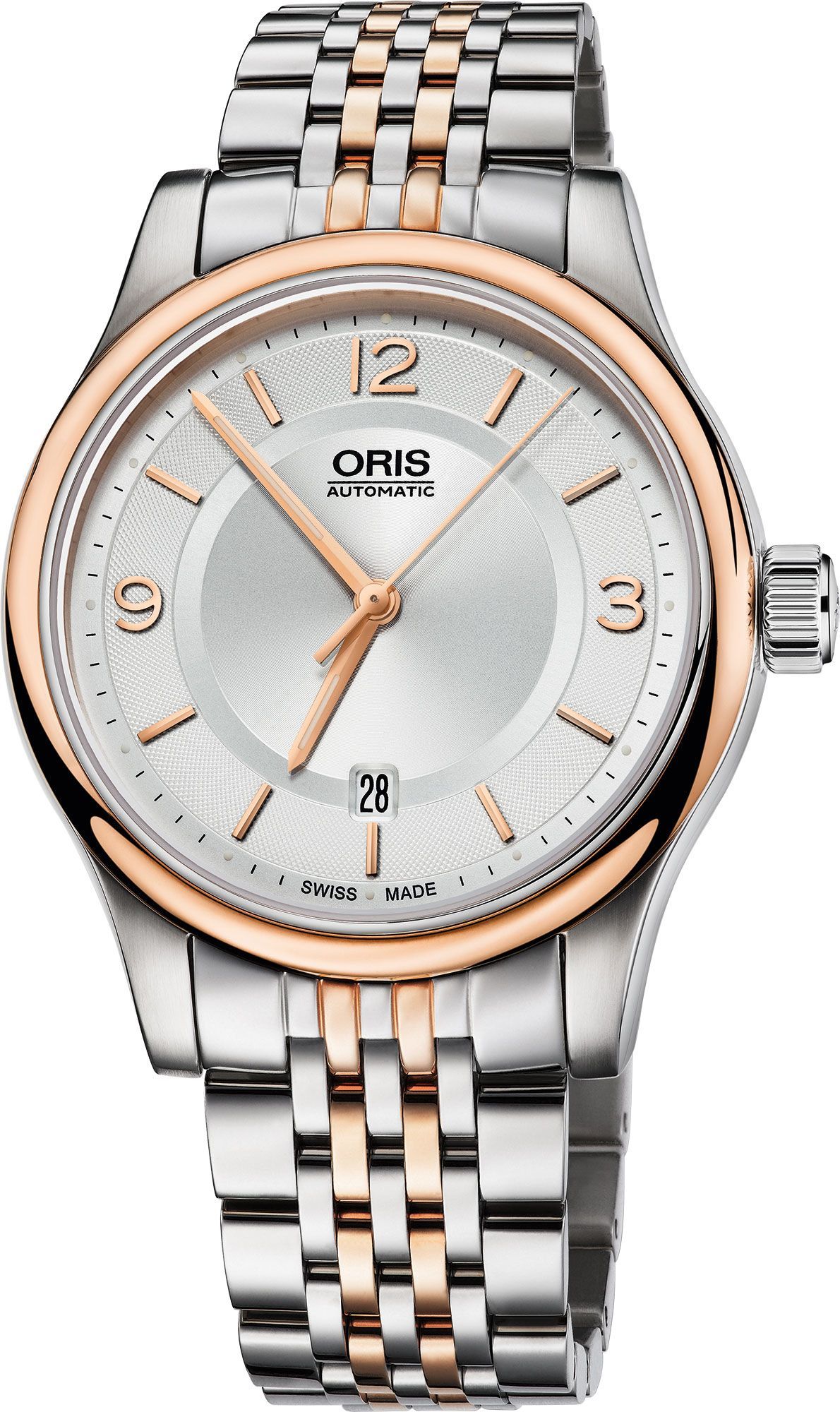 Oris Culture Classic Date Silver Dial 42 mm Automatic Watch For Men - 1