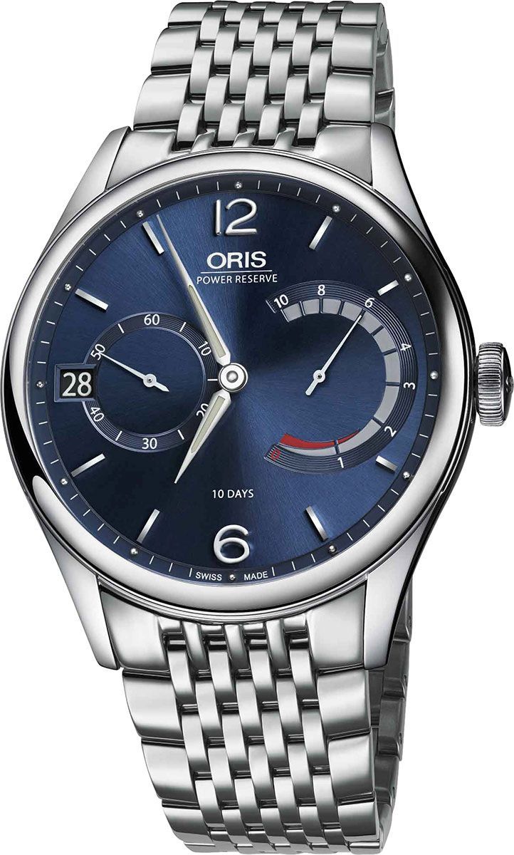 Oris Artelier Artelier Calibre 111 Blue Dial 43 mm Manual Winding Watch For Men - 1