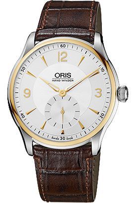 Oris  40 mm Watch in Silver Dial For Men - 1