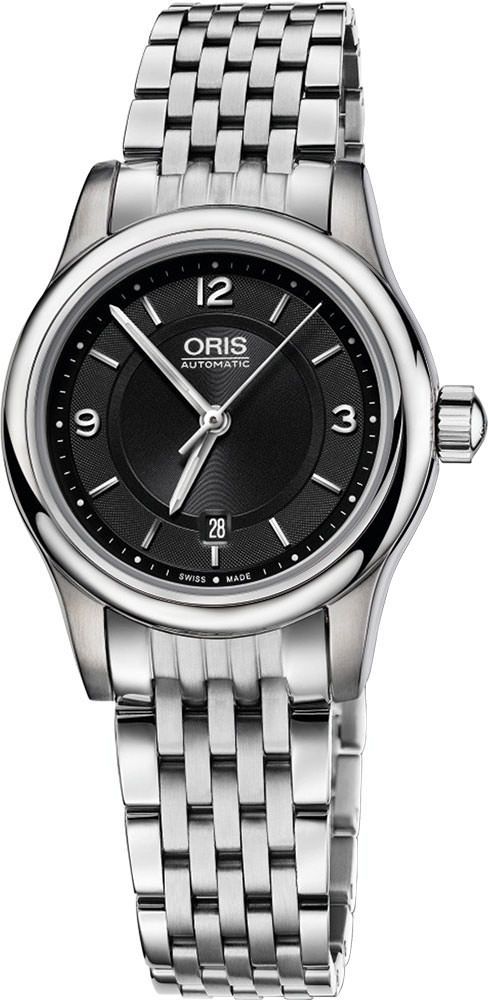 Oris Culture Classic Date Black Dial 28.5 mm Automatic Watch For Women - 1